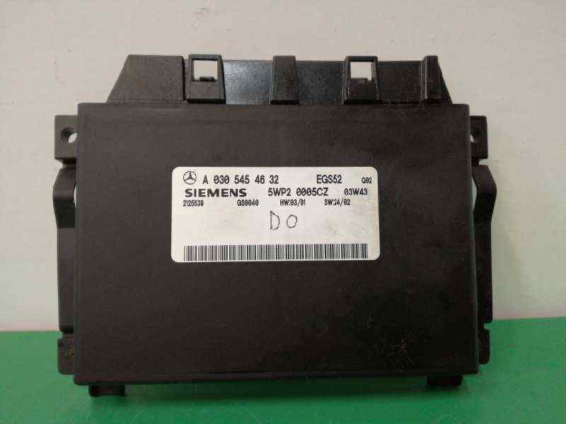 Automatic Gearbox Ecu Mercedes Benz M Class W163 Ml 400 Cdi 163 128 A0305454632 5wp20005cz B Parts
