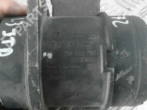 Mass air flow sensor FIAT PUNTO (188_) 1.3 JTD 16V | BP2027722M95 