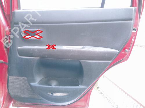 Used Rear right panel MAZDA 2 (DY) 1.4 CD (68 hp) 23388636