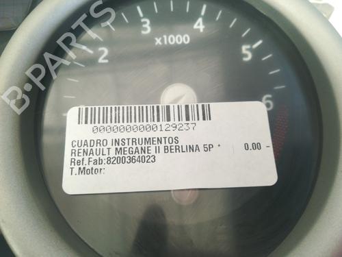 Instrument cluster RENAULT MEGANE II (BM0/1_, CM0/1_)  | BP9348102C47 