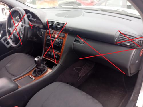 Used Dashboard MERCEDES-BENZ C-CLASS (W203) C 200 CDI (203.004) (116 hp) 25903318