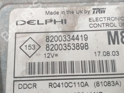 Engine control unit (ECU) NISSAN MICRA III (K12) 1.5 dCi | BP9352941M57 
