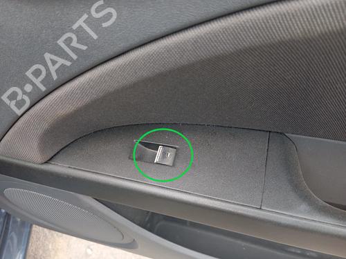 Used Right front window switch SEAT LEON (1P1) [2005-2013]  28703875