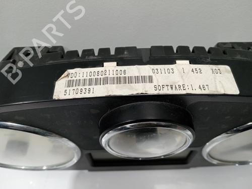 Instrument cluster LANCIA YPSILON (843_) 1.4 16V (843.AXC11, 843.AXC1B, 843.AXC1A) | BP16932327C47 