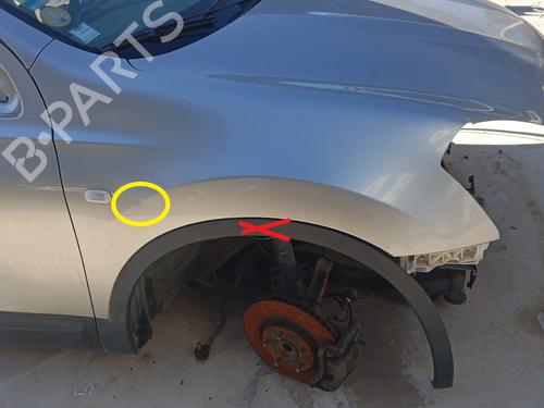 Used Right front fenders NISSAN QASHQAI / QASHQAI +2 I (J10, NJ10, JJ10E) 1.5 dCi (103 hp) 16237337