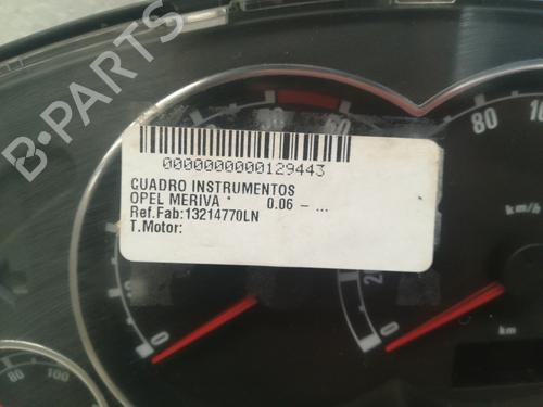 Instrument cluster OPEL MERIVA A MPV (X03)  | BP9348215C47 