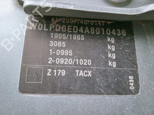 Left taillight OPEL ASTRA J (P10) | BP9361769C34