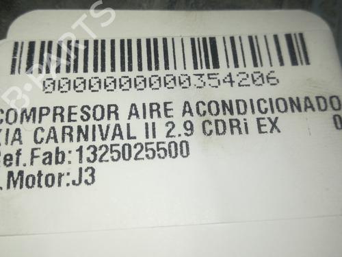 AC compressor KIA CARNIVAL II (GQ) 2.9 CRDi | BP13118293M34 