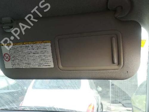 Used Right sun visor TOYOTA YARIS (_P9_) 1.4 D-4D (NLP90_, NLP90R) (90 hp) 12273430