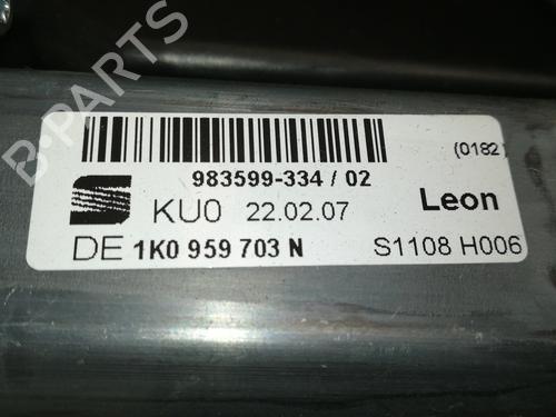 Rear left window mechanism SEAT LEON (1P1)  | BP9353489C24 