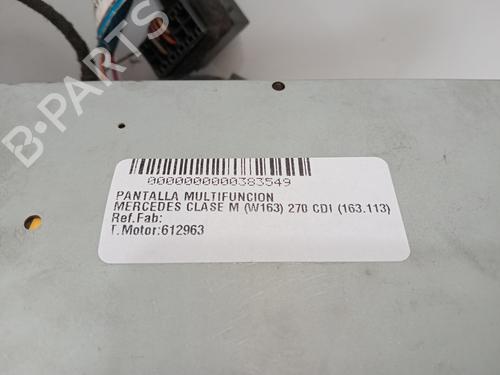 Display monitor MERCEDES-BENZ M-CLASS (W163) ML 270 CDI (163.113) | BP16677097C48 