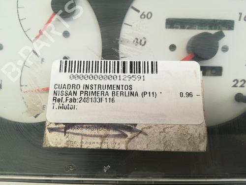Instrument cluster NISSAN PRIMERA (P11)  | BP9348273C47 