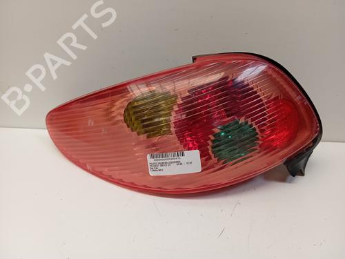 Used Left taillight PEUGEOT 206 CC (2D) [2000-2008]  21845980