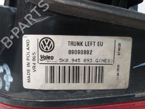 Left tailgate light VW GOLF VI (5K1)  | BP24527795C79 