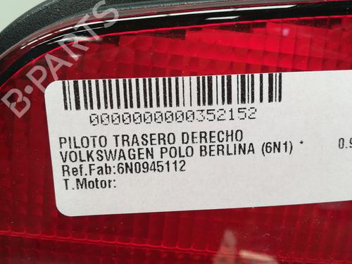Right taillight VW POLO III (6N1)  | BP12907233C35 