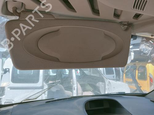 Used Left sun visor RENAULT KANGOO / GRAND KANGOO II (KW0/1_) 1.5 dCi 90 (KW05, KW08, KW0G, KW11) (90 hp) 25721680