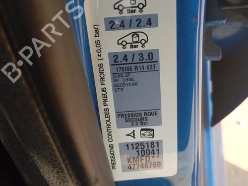 Foran støtfanger PEUGEOT 206 Hatchback (2A/C) 1.4 LPG | BP28518794C7 