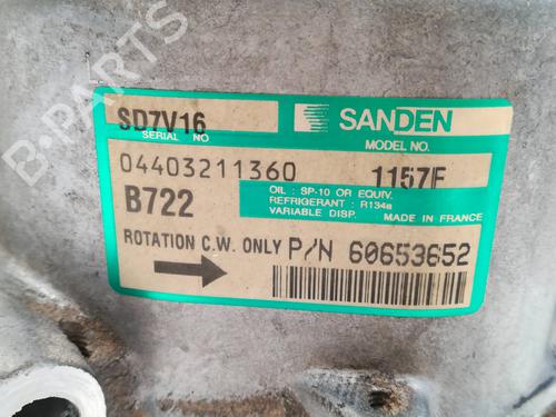 AC compressor ALFA ROMEO 147 (937_) 1.6 16V T.SPARK ECO (937.AXA1A, 937.BXA1A) | BP9832637M34 