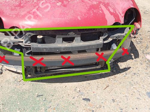 Frontplate/Frontkurv VW POLO (9N_, 9A_) 1.4 16V (75 hp) 27160597