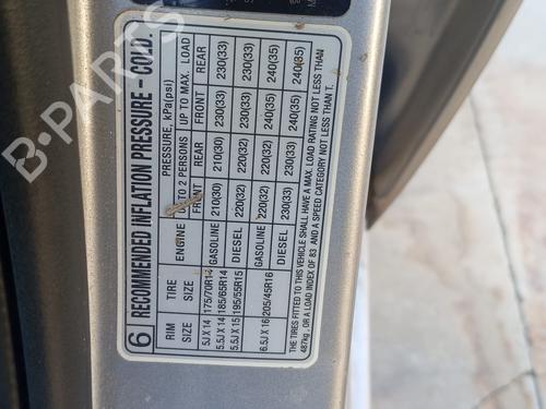 Front left panel KIA RIO II (JB) 1.4 16V | BP22527309C58 