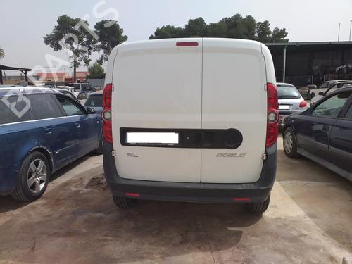 Used Rear bumper FIAT DOBLO Platform/Chassis (263_) 1.3 D Multijet (90 hp) 20599036