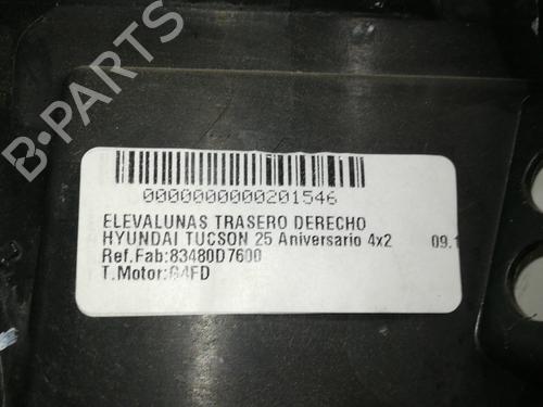 Rear right window mechanism HYUNDAI TUCSON (TL, TLE) 1.6 GDi | BP9355750C25 