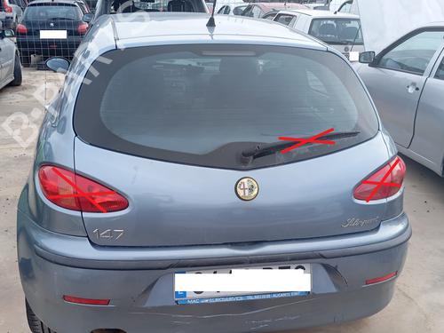 Used Tailgate ALFA ROMEO 147 (937_) 2.0 16V T.SPARK (937.AXA1, 937.AXC1, 937.BXC1) (150 hp) 23038653
