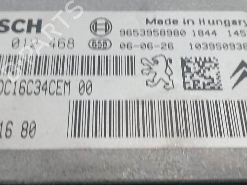 Engine control unit (ECU) CITROËN XSARA PICASSO (N68) 1.6 HDi | BP15281753M57 