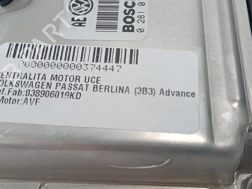 Engine control unit (ECU) VW PASSAT B5.5 (3B3) 1.9 TDI | BP15286939M57 