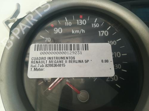 Instrument cluster RENAULT MEGANE II (BM0/1_, CM0/1_)  | BP9348096C47 