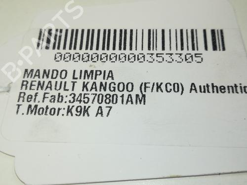 Steering column stalk RENAULT KANGOO (KC0/1_) 1.5 dCi (KC07) | BP15658669I23 