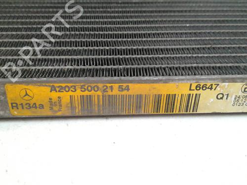 AC radiator MERCEDES-BENZ C-CLASS (W203) C 220 CDI (203.008) | BP11017991M32 