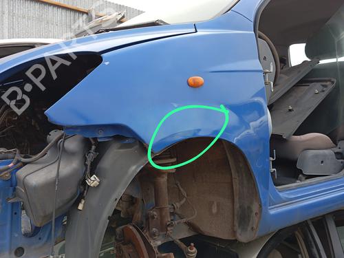 Used Left front fenders CHEVROLET MATIZ (M200, M250) [2005-2025]  16234136