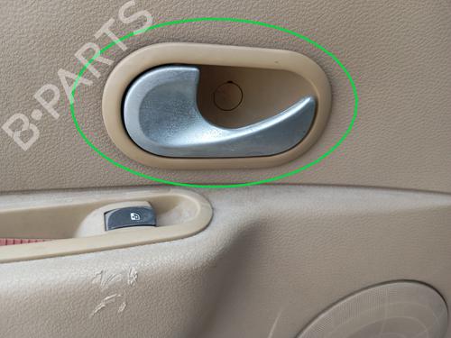 Venstre bak invendig håndtak RENAULT MODUS / GRAND MODUS (F/JP0_) 1.5 dCi (FP0D, JP0D) (82 hp) 28478297
