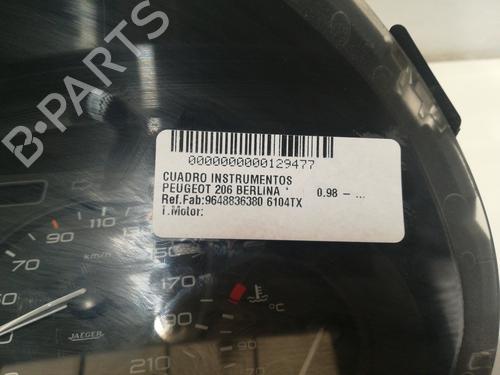 Instrument cluster PEUGEOT 206 Hatchback (2A/C) | BP29326414C47