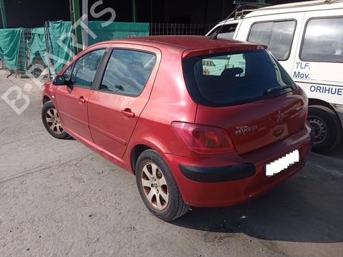 Rear bumper PEUGEOT 307 (3A/C) 1.6 16V | BP25334619C8 