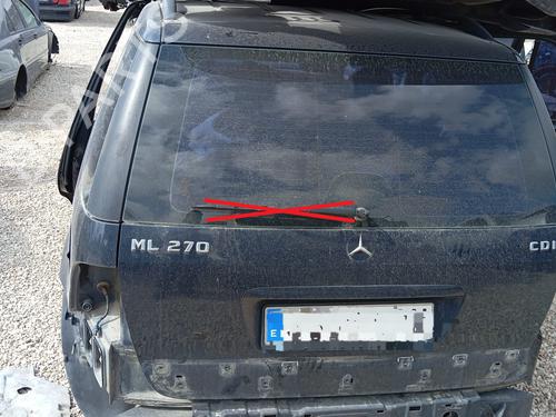 Bakluke CC/Kombi-Kupé MERCEDES-BENZ M-CLASS (W163) ML 270 CDI (163.113) (163 hp) 17360744