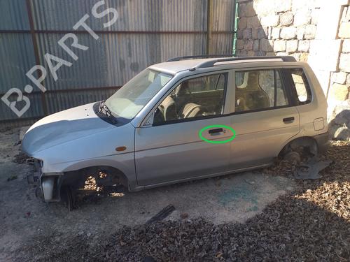 Used Front left exterior door handle MAZDA DEMIO (DW) 1.3 16V (DW3W, DW19) (63 hp) 17649474