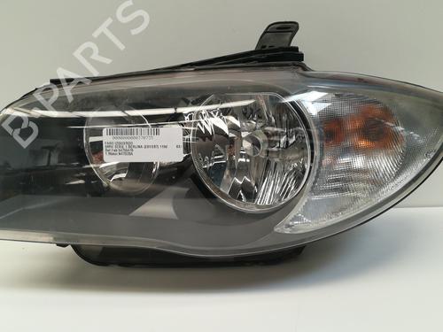 Used Left headlight BMW 1 (E87) 118 d (143 hp) 15217282