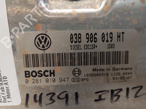 Engine control unit (ECU) SEAT IBIZA III (6L1)  | BP22190374M57 