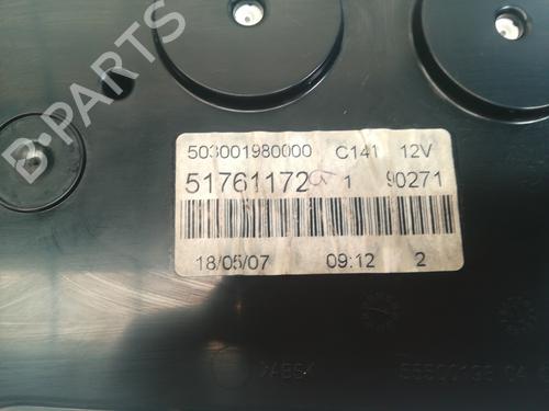 Instrument cluster FIAT BRAVO II (198_) 1.9 D Multijet (198AXB1A) | BP9356468C47 