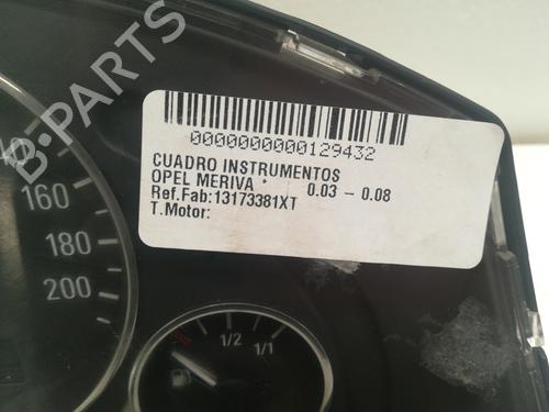 Instrument cluster OPEL MERIVA A MPV (X03)  | BP9348206C47 