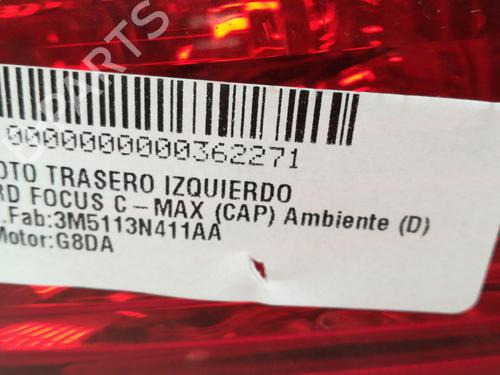 Left taillight FORD FOCUS C-MAX (DM2)  | BP13706579C34 