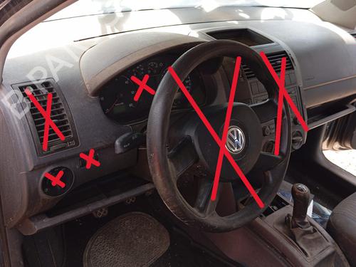 Used Dashboard VW POLO (9N_, 9A_) 1.4 TDI (80 hp) 12288778