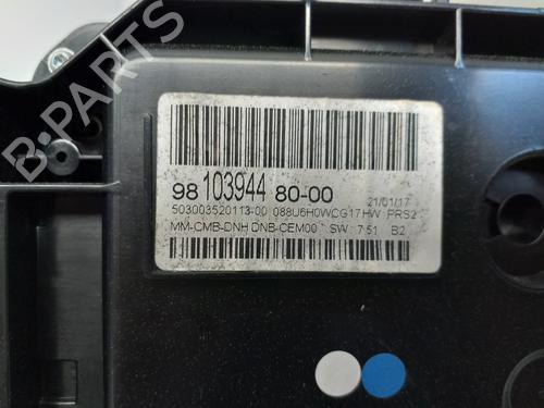 Instrument cluster PEUGEOT 3008 II SUV (MC_, MR_, MJ_, M4_) 2.0 BlueHDi 150 (MJAHXH, MJAHXV, MJAHXG, MJAHSH, MJAHRH,... | BP24469424C47 