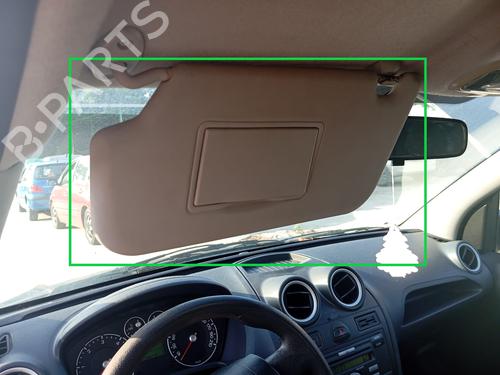 Used Left sun visor FORD FIESTA V (JH_, JD_) 1.4 TDCi (68 hp) 22925316