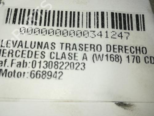 Rudehejsemekanisme Højre bagtil MERCEDES-BENZ A-CLASS (W168) A 170 CDI (168.009, 168.109) | BP13021018C25 