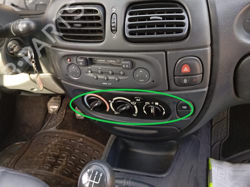 Climate control RENAULT MEGANE I (BA0/1_) 1.4 16V (BA0D, BA1H, BA0W, BA10) BP28478067I5