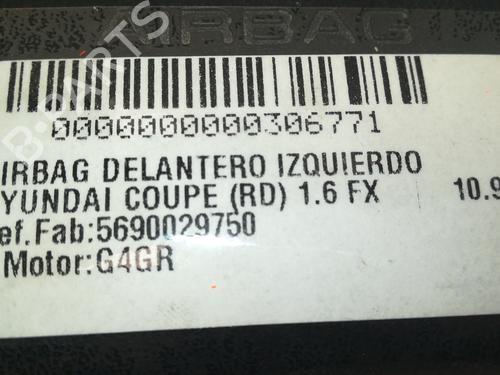 Driver airbag HYUNDAI COUPE I (RD) 1.6 16V | BP13110930C9 