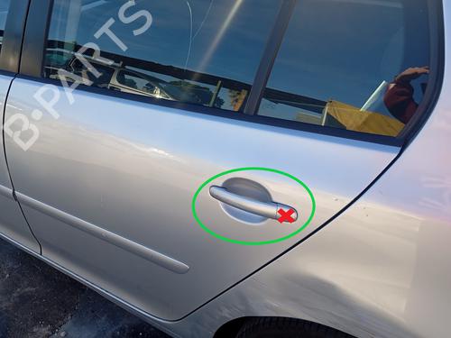Venstre bak utvendig håndtak VW GOLF V (1K1) 1.9 TDI (105 hp) 22598417